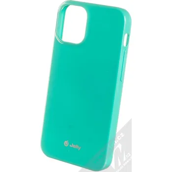 Pouzdro na mobilní telefon 1Mcz Jelly TPU ochranný kryt pro Apple iPhone 12 mini mátově zelená (mint green)