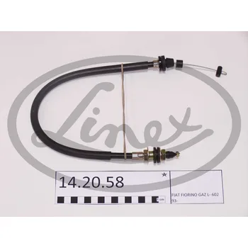 Lanko parkovací brzdy Lanko plynu, , 7745824, LINEX, 14.20.58