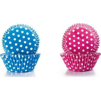 Papírové košíčky puntík 7,5 x 4cm - Ibili