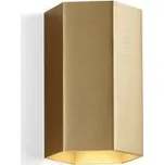 Wever Ducre Wever Ducré Hexo mini 1.0 PAR16, zlaté nástěnné šestiúhelníkové svítidlo, 1x35W GU10, výška 11,5cm