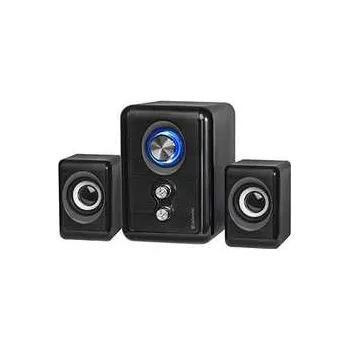 Defender reproduktory V11, 2.1, 11W, černé, regulace hlasitosti, tlačítko napájení, nasta,rychlé dodání