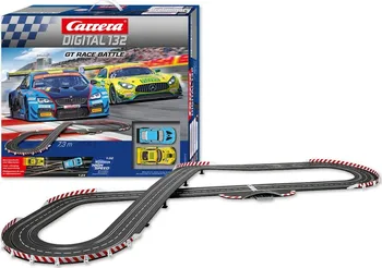 Set autodráh Carrera D132 30011 GT Race Battle