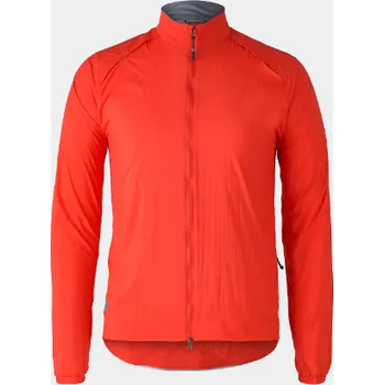 Cyklistická bunda Bunda Větrovka Bontrager Circuit Radioactive Red Velikost: L