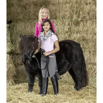 Jezdecké kalhoty USG Rajtky Ida Smart USG, dětské, anthracite/rose 146