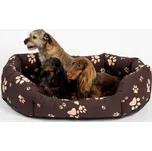 Samohýl Exclusive Pelech 8 hran bavl. Tlapka hnědo/béžová 100 cm