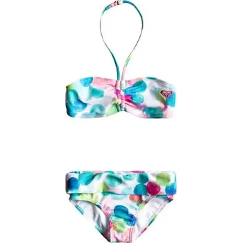 Dámské plavky roxy Dětské dvoudílné plavky drawstring bandeau set wbs7