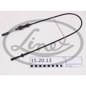 Lanko parkovací brzdy Lanko plynu, , 6096579, LINEX, 15.20.13