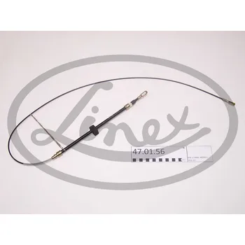 Lanko parkovací brzdy Tazne lanko, provozni brzda, , 2D0609701, 9014202085, LINEX, 47.01.56