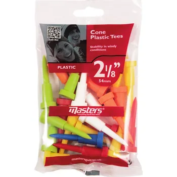 Golf Masters Cone Tees 2 1/8 - 54mm Mixed Bag 25pcs