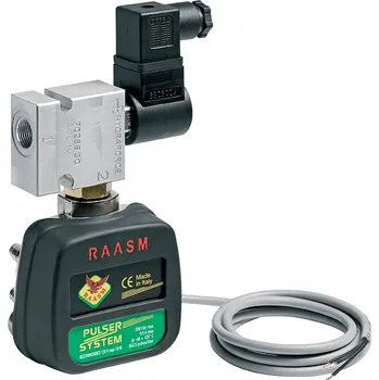 Příslušenství k měřicímu přístroji RAASM FCS ELEKTROMAGNETICKÝ VENTIL + PRŮTOKOMĚR 1/2" (olej)