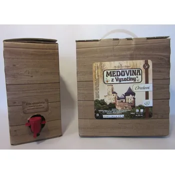 Medovina Včelařství Sláma Medovina z Vysočiny ořechová 13 % 3 l