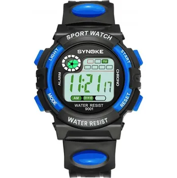Hodinky Synoke Dětské digitální hodinky modré