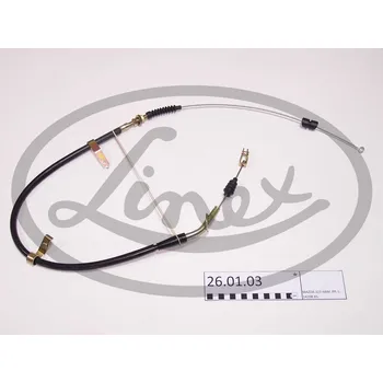 Lanko parkovací brzdy Tazne lanko, provozni brzda, , B09244410A, B09244410B, B09244410C, B09244410D, LINEX, 26.01.03