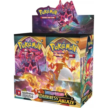 Sběratelská karetní hra Nintendo Pokémon Darkness Ablaze Boosters kartičky 
