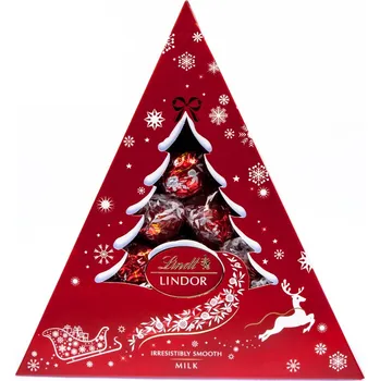 Lindt LINDOR Xmass Tree Milk 125 g