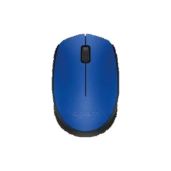 Myš Logitech Myš M171, 1000DPI, 2.4 [GHz], optická, 3tl., 1 kolečko, bezdrátová, modrá, 2 ks,rychlé dodání