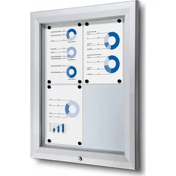 Jansen Display Venkovní vitrína typu T určená pro 4xA4 Množství: Od 10 ks