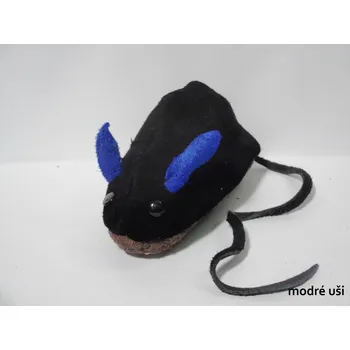 Klíčenka Myš č.5 Barva: Modrá