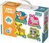 Puzzle Trefl Baby Classic Zvířata v lese 3, 4, 5, 6 dílků