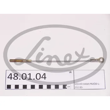 Lanko parkovací brzdy Tazne lanko, provozni brzda, , 32860504, LINEX, 48.01.04