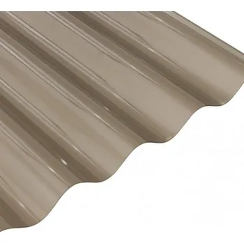 Polykarbonátová deska Gutta Wellglass bronz