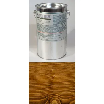 Olej na dřevo Hyperticus BIO - Kolorovací olej na dřevo - Sépie 449, plechovka 4,5 l