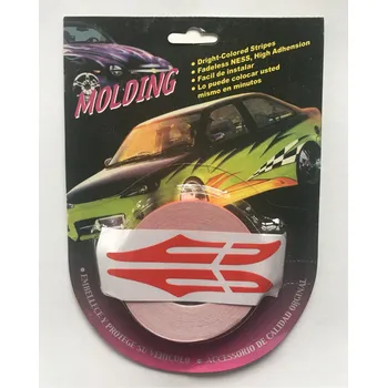 samolepka Samolepka dvoulinka červená 10M, š.10mm, YH-5092R