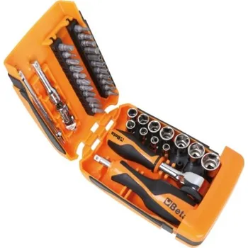 SADA 12 NÁSADEK A KONCOVEK ŠROUBOVÁKOVÝCH S PŘÍSLUŠENSTVÍM 39KS.