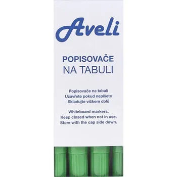 Popisovače sada AVELI zelené, XRT-00254