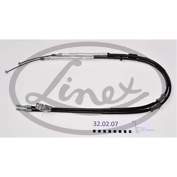 Lanko parkovací brzdy Lanko plynu, , 847067, 90448575, LINEX, 32.20.07