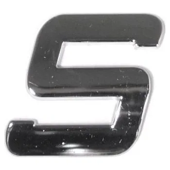 Znak automobilu Znak S samolepící PLASTIC