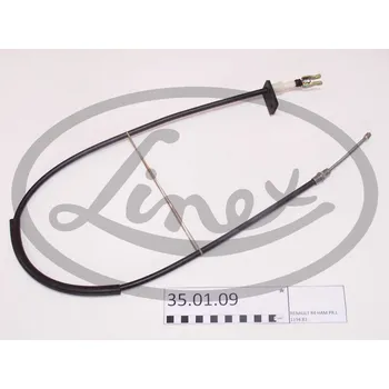 Lanko parkovací brzdy Tazne lanko, provozni brzda, , 7700529226, 7701348269, LINEX, 35.01.09