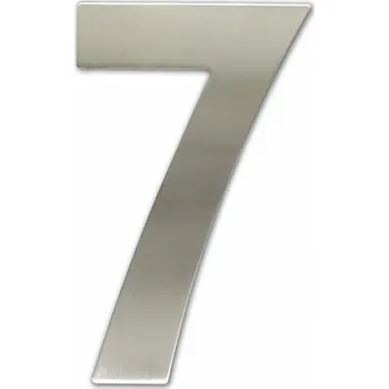 Domovní cedule Číslice "7" fasádní 150mm NEREZ (Číslice "7" fasádní 150mm NEREZ)
