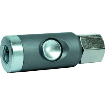 Příslušenství ke kompresoru Bezpečnostní ocelová rychlospojka s 2-stupňovým jištěním DN 7,4 / G 3/8"i