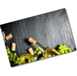 Deska na krájení tvrzená Bílé víno a ovoce