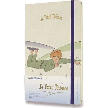 Diář Moleskine Le Petit Prince A5 týdenní 2021 krajina