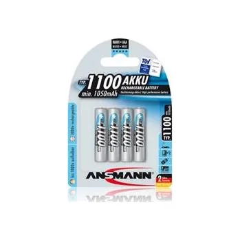 Článková baterie Ansmann akumulátor AAA NiMH 1100 mAh (4 ks)