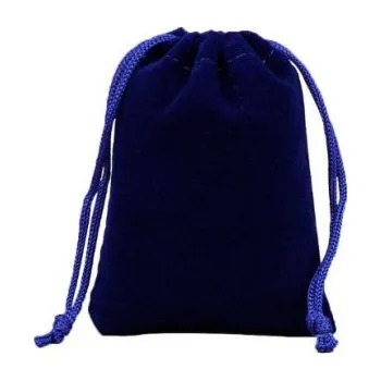 Dárková krabička Amparo Miranda® Dárkový sametový pytlík modrý 7x9cm