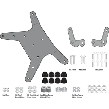 KTM 790 Adventure / R (19-) - montážní kit D7711KIT , pro uchyce