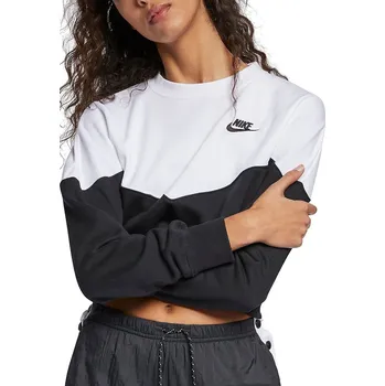 Dámská mikina NIKE Heritage Crew Fleece AR2505-010 L