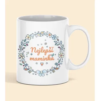 Hrnek keramický s potiskem Nejlepší maminka