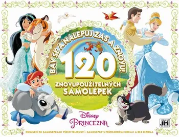 Bav se a nalepuj zas a znovu!: Disney Princezny - Jiri Models (2020, sešitová)