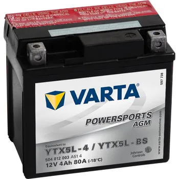 Motobaterie Varta GB-V12V5AH 12V 5Ah