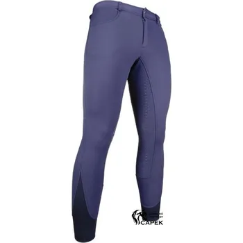 Vybavení pro jezdce Pánské zimní rajtky HKM -CLASSIC- - Tmavě modrá - 46
