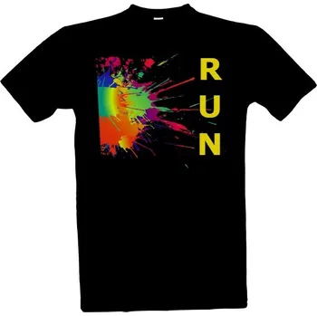 Tričko s potiskem Run pánské