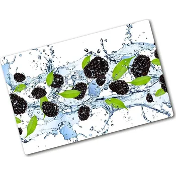 Kuchyňské prkénko Deska na krájení tvrzená Ostružiny a voda