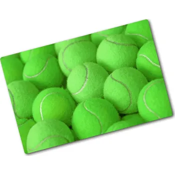 Kuchyňské prkénko Kuchyňská deska velká skleněná Tenisové míčky