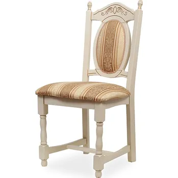Jídelní židle IBA Masivní židle ALICIA Varianta: Krémová s patinou