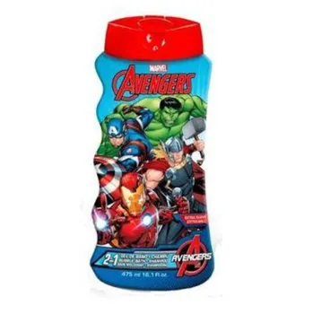 Dětský šampon Disney Avengers 2v1 šampon a pěna do koupele 475 ml