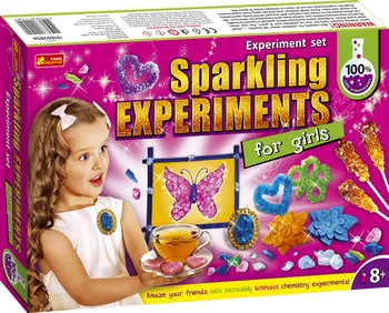 Dětská vědecká sada Lamps Zářivé experimenty pro dívky